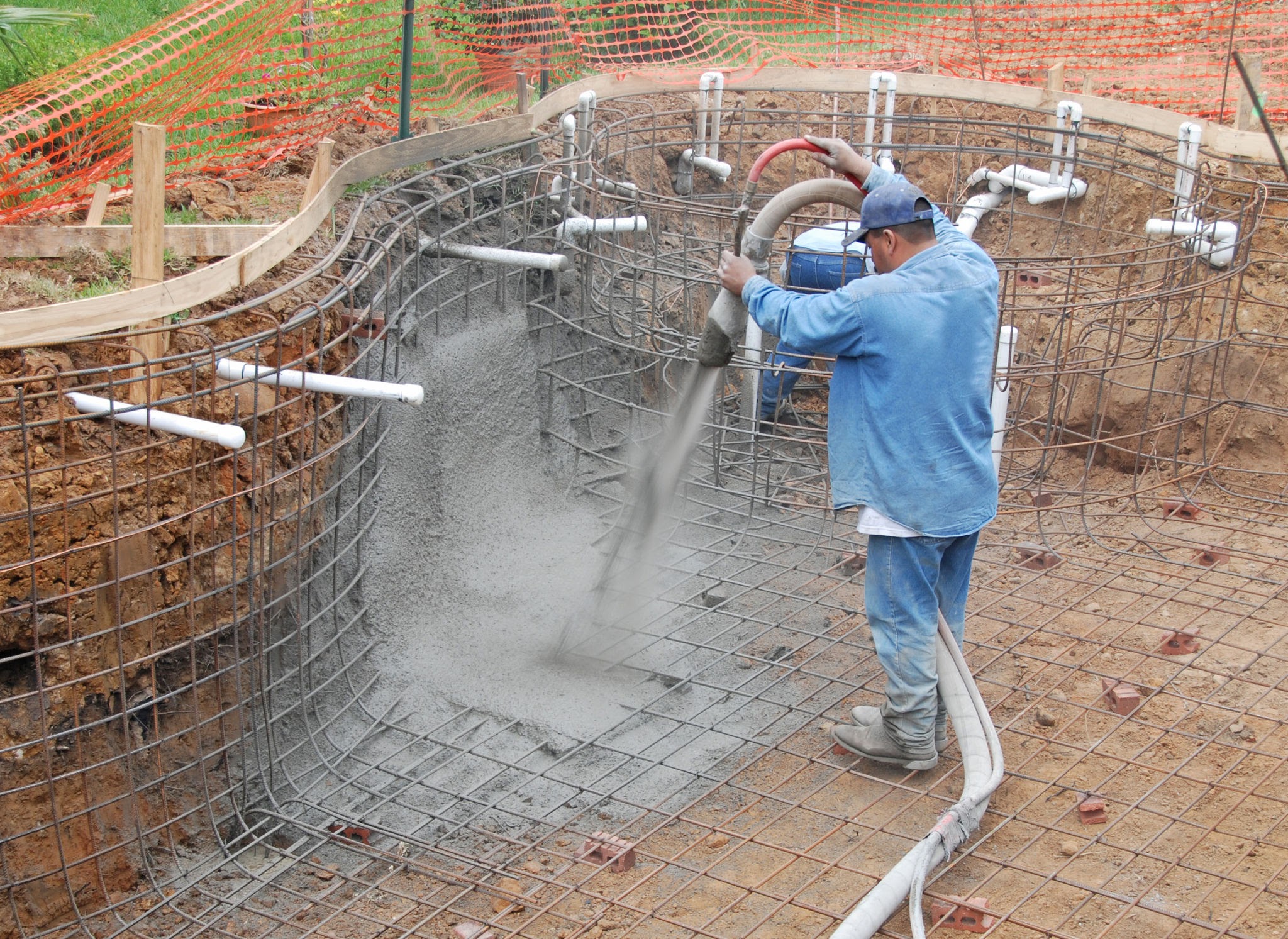 Swimming Pool Guniting Work